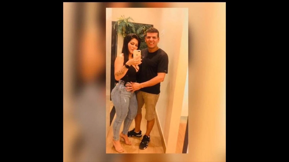 Ellen Caroline e Luiz Oliveira  — Foto: Arquivo Pessoal/Reprodução 