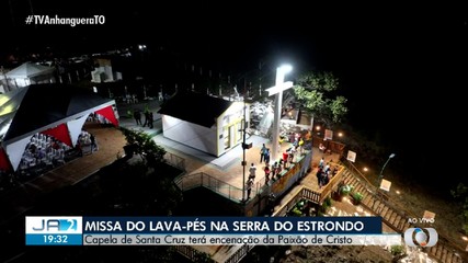 Missa Lava-Pés: saiba detalhes da celebração na Capela Santa Cruz, em Paraíso