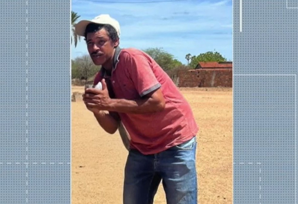 Antônio Flávio Felipe Barbosa morreu após cair dentro de máquina trituradora de barro — Foto: Reprodução/Inter TV Cabugi