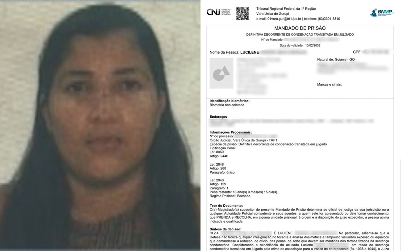 Mulher é confundida com irmã gêmea e presa no lugar dela, diz justiça