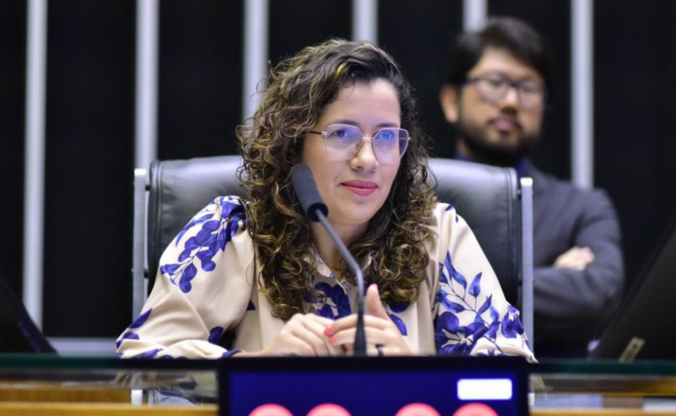 Autora do projeto, a deputada Denise Pessôa (PT-RS) diz que o objetivo é facilitar o recebimento da pensão. — Foto: Zeca Ribeiro/Câmara dos  Deputados