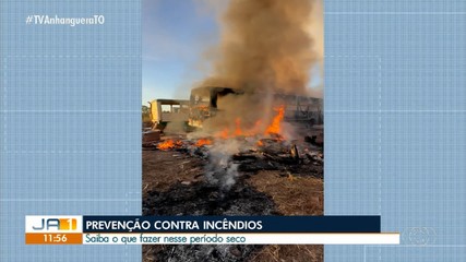 Saiba o que fazer para prevenir incêndios no período de tempo seco