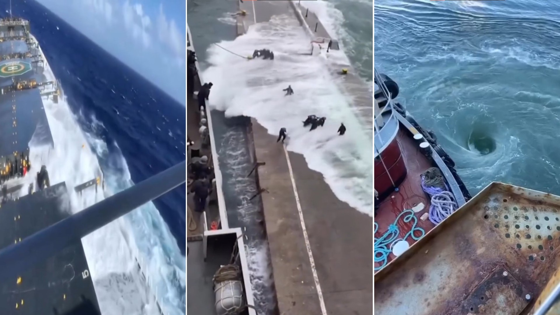 As terríveis ondas do Mar do Norte que bombam no TikTok