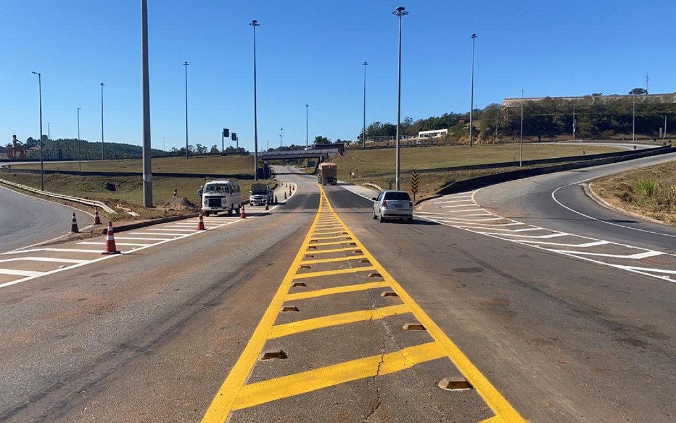 Trecho da MGC-491 entre Varginha e Três Corações está no lote que será leiloado em São Paulo nesta semana — Foto: Arquivo EPTV
