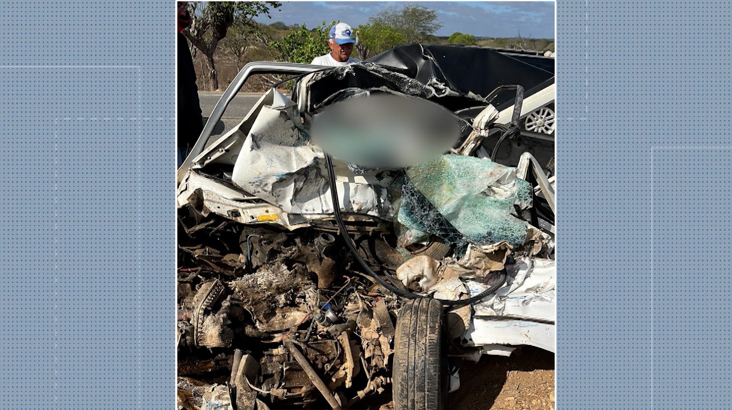 Acidente grave entre carro, carreta e caminhão deixa duas pessoas mortas, no Agreste da PB