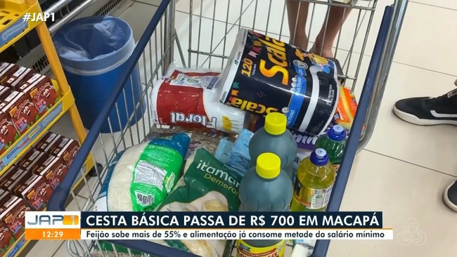 Feijão sobe mais de 55% e alimentação já consome metade do salário mínimo