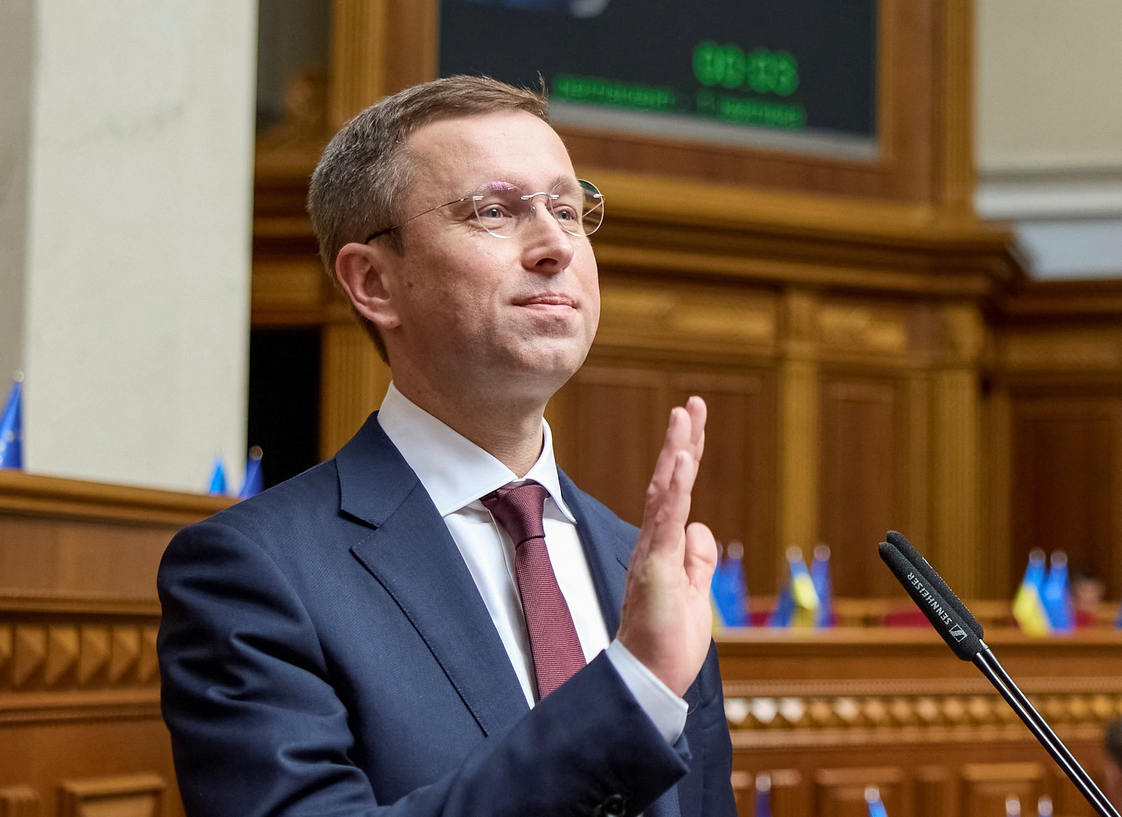 Parlamento da Ucrânia aprova Sergiy Koretsky como novo primeiro-ministro