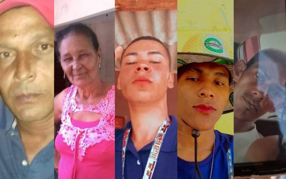 Vítimas de carro arrastado por enxurrada, em Iaciara, Goiás — Foto: Reprodução/TV Anhanguera