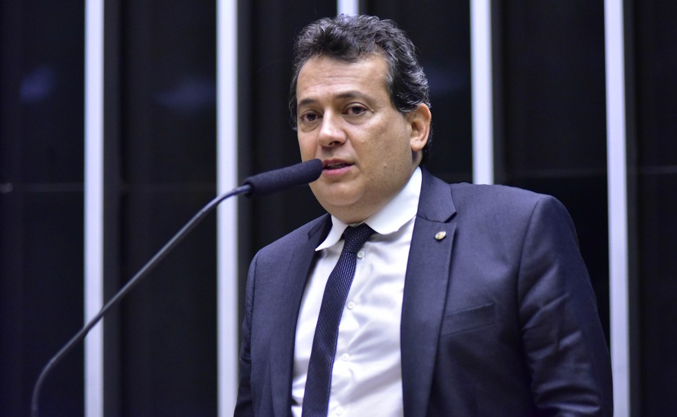Ricardo Abrão, deputado federal que assumiu o mandato de Chiquinho Brazão — Foto: Zeca Ribeiro / Câmara dos Deputados