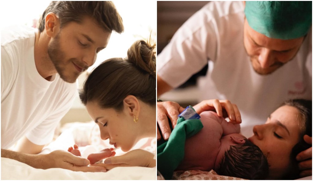 Camila Queiroz e Klebber Toledo anunciam nascimento da 1ª filha do casal: 'Amor sem explicação'