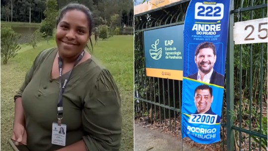 ÁUDIO: Gestora de parque municipal pede a funcionários votos em ex-secretário de Nunes