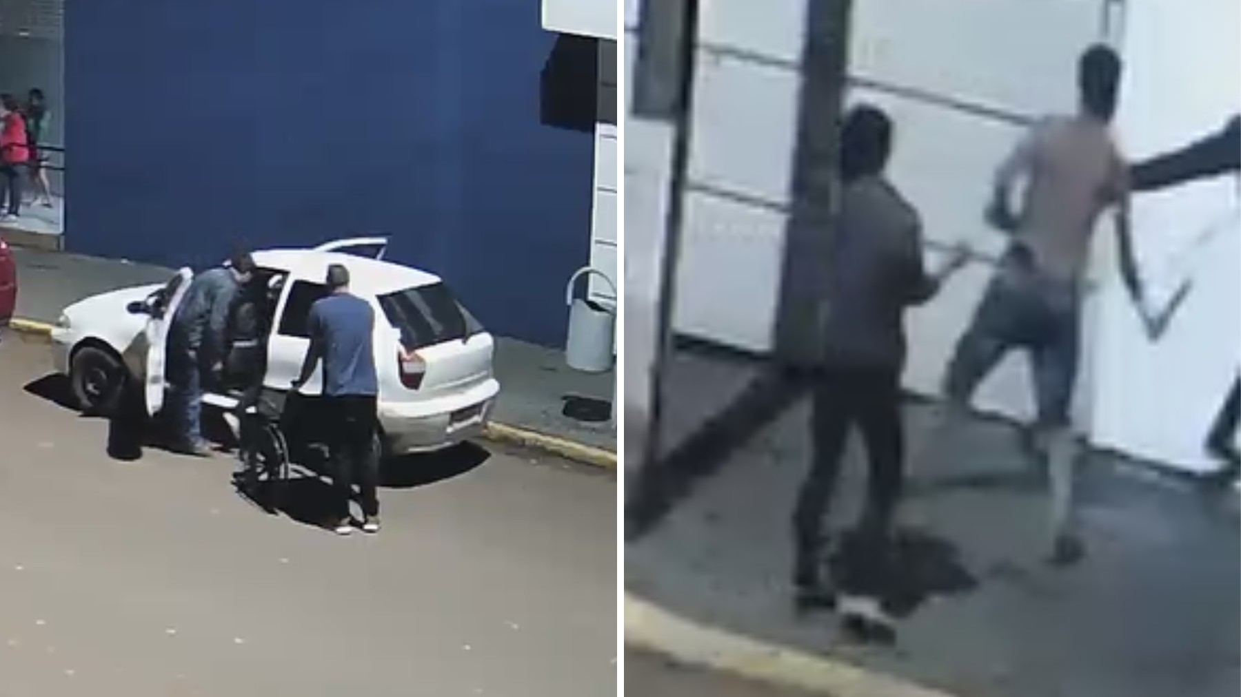 VÍDEO: paciente ataca enfermeiro com facão em pronto socorro, no Paraná
