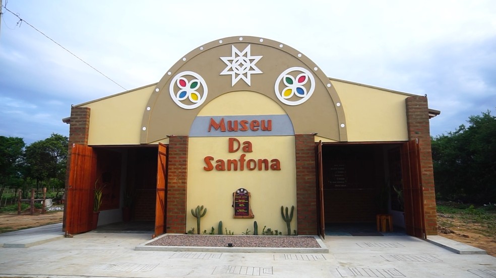 Museu da sanfona é inaugurado em Dom Inocêncio, no Sul do Piauí — Foto: TV Clube