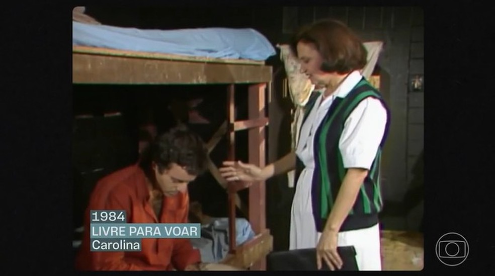 Carolina, de ‘Livre para Voar’ — Foto: Reprodução/TV Globo