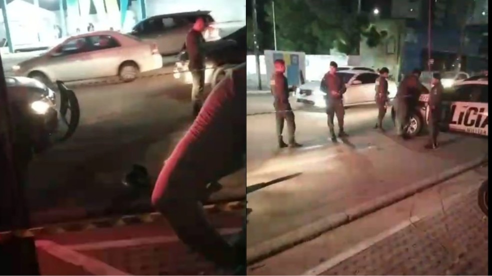 Entregador é morto a tiros por assaltantes após roubo de moto em Fortaleza. — Foto: Reprodução