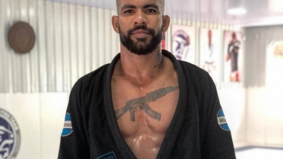 Erberth Santos foi preso no interior de São Paulo. — Foto: Redes sociais/Reprodução