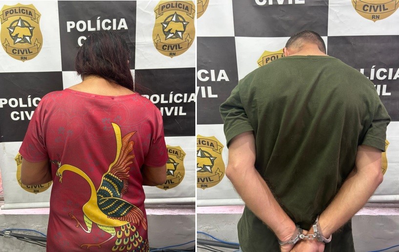 Mãe e filho são presos em flagrante durante operação contra tráfico de drogas no RN
