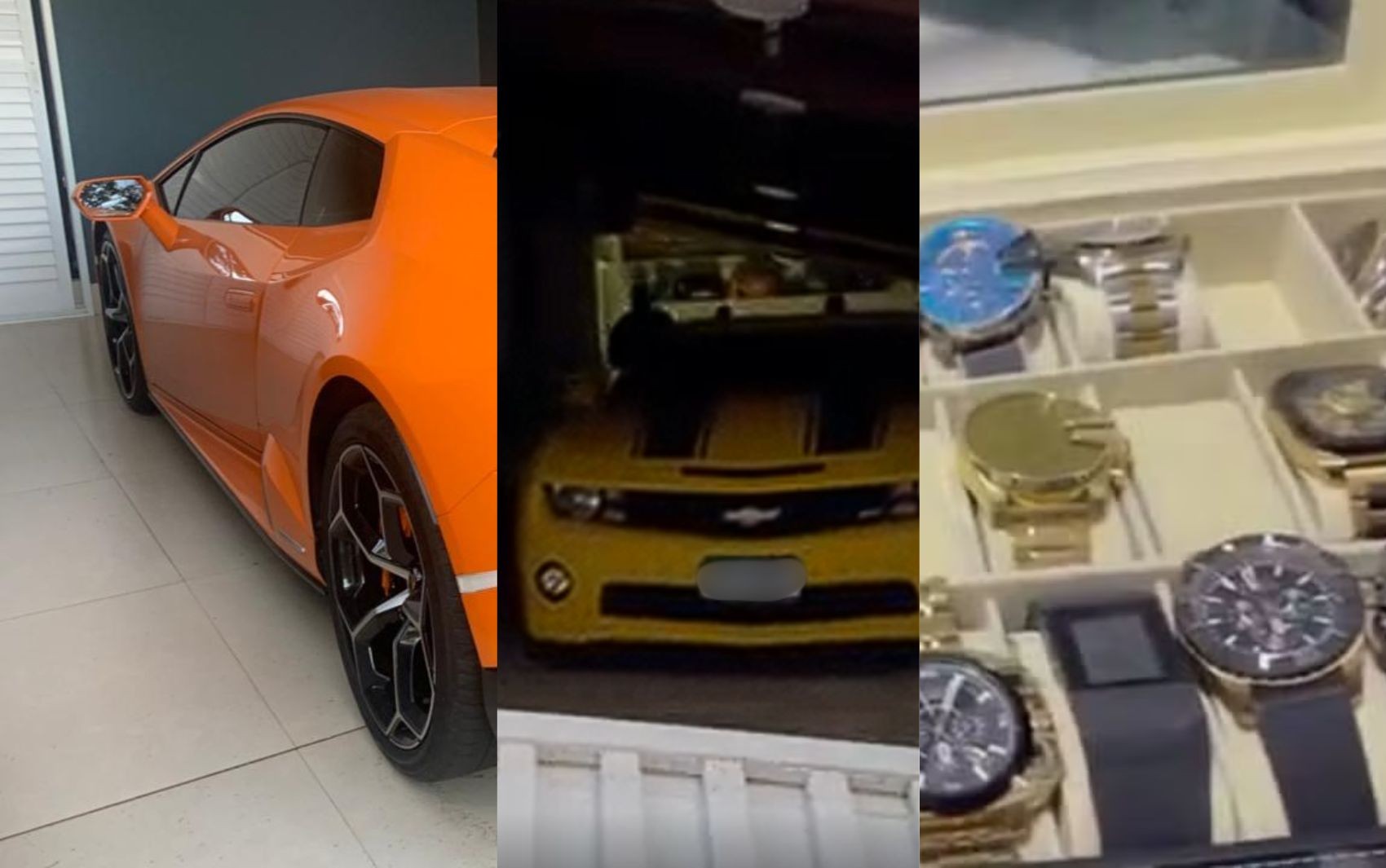 Lamborghini, Camaro, joias e casas somam cerca de R$ 10 milhões em bens apreendidos durante operação em Sergipe