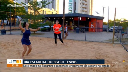 Tocantins sanciona lei que cria Dia Estadual do Beach Tennis