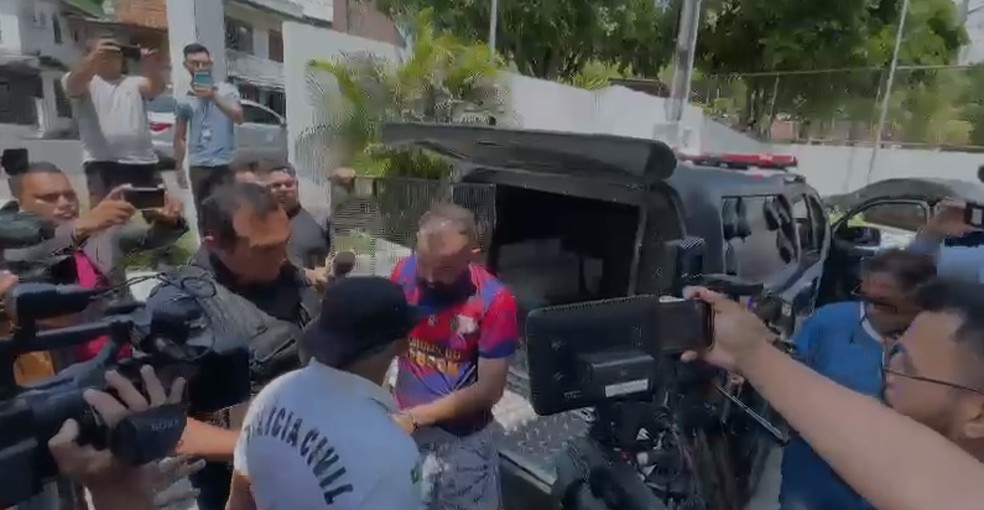 Homem foi preso no interior do Amazonas. — Foto: Divulgação/PC-AM