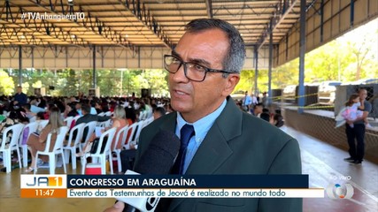 Congresso das Testemunhas de Jeová é realizado em Araguaína