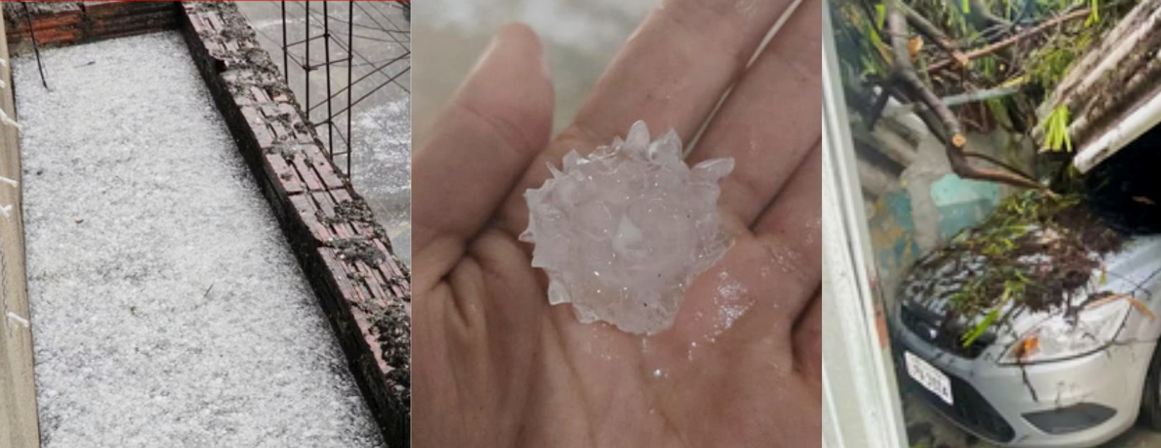 Está chovendo mais granizo em SP? Especialistas explicam fenômeno e falam sobre medição