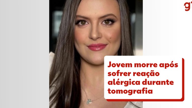 Jovem morre após sofrer reação alérgica durante tomografia com contraste em SC