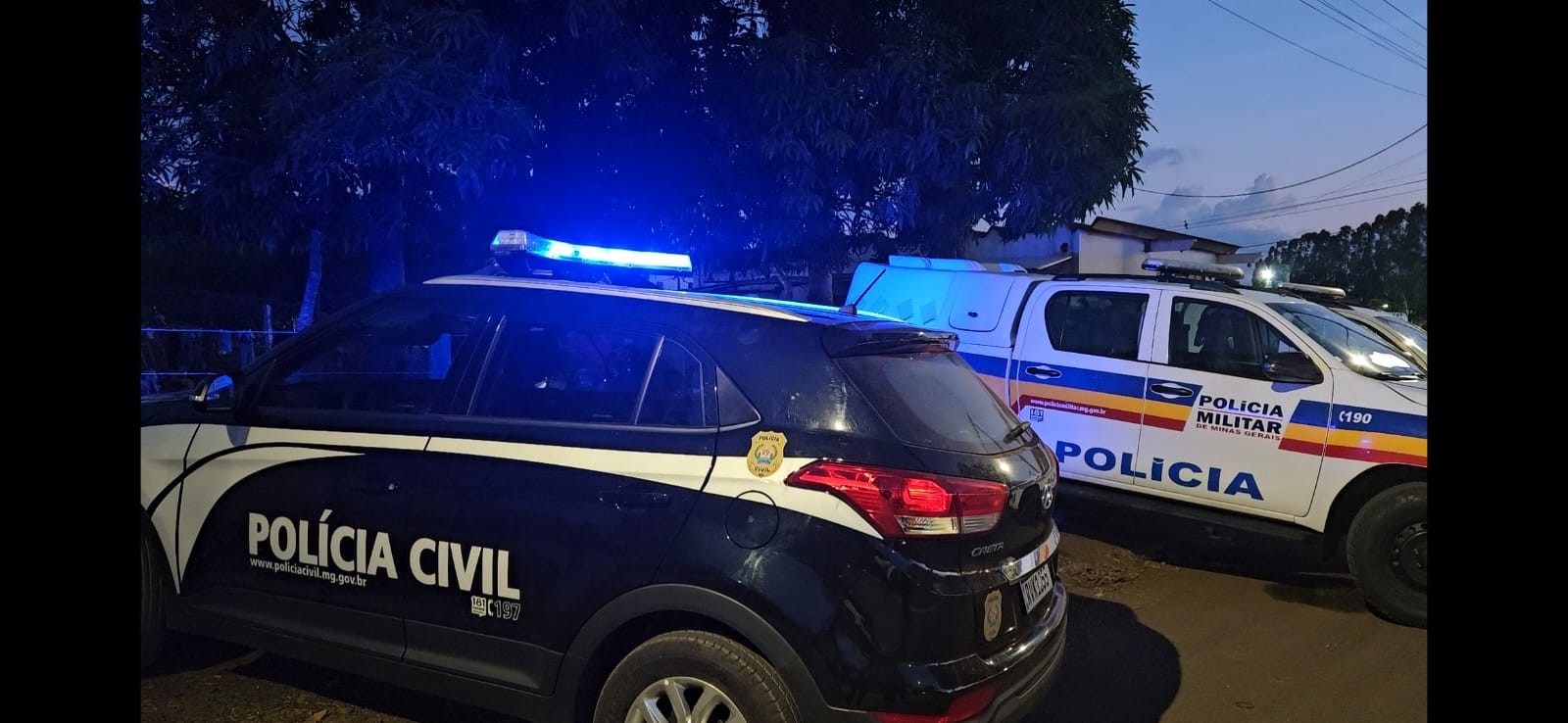 Dois homens morrem em troca de tiros com a polícia em Araguari