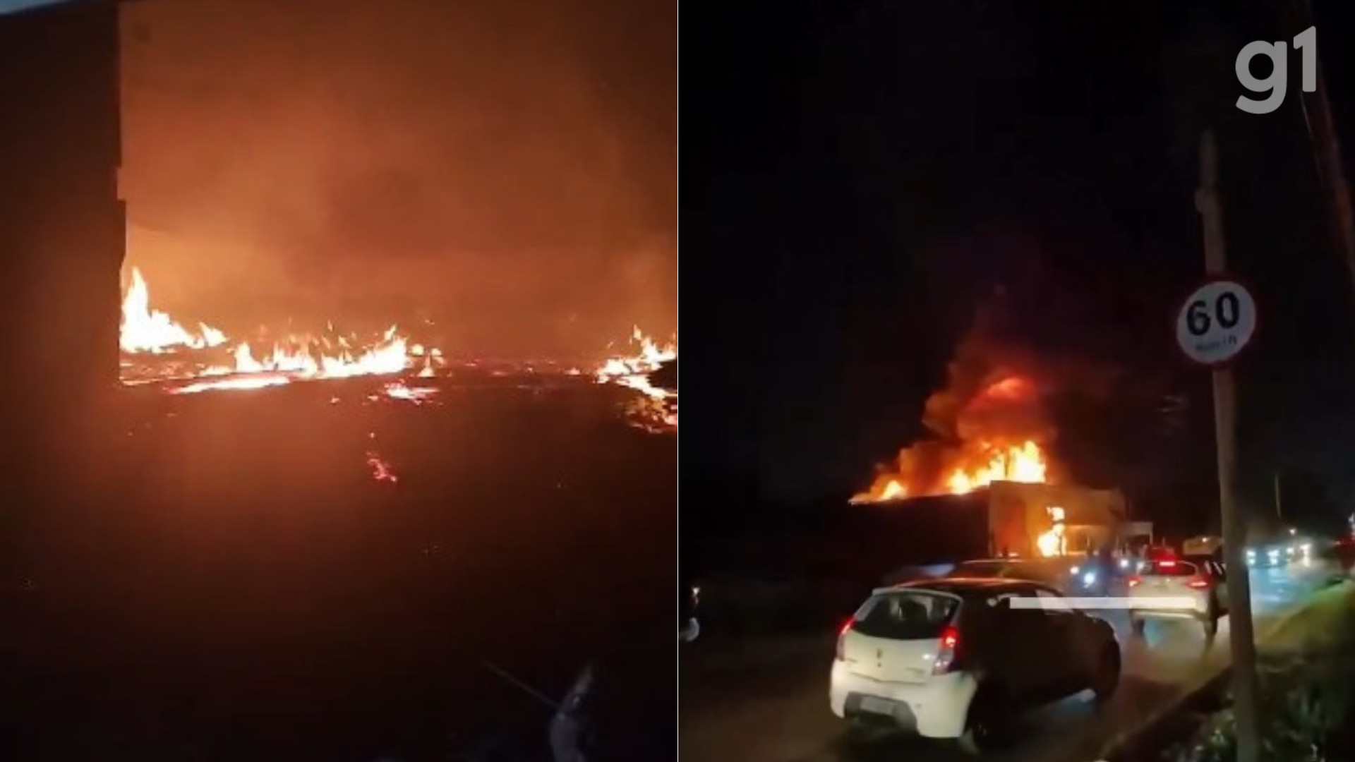 Incêndio atinge loja de colchões em São José de Ribamar, na Grande São Luís