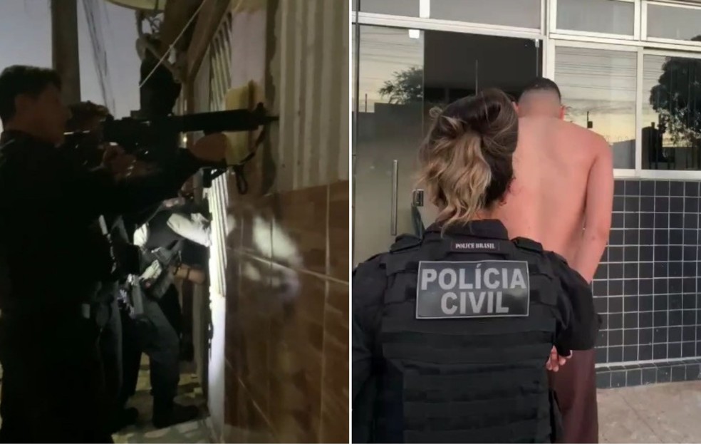 Operação cumpriu mandados no RN e no Paraná — Foto: Polícia Civil/Reprodução