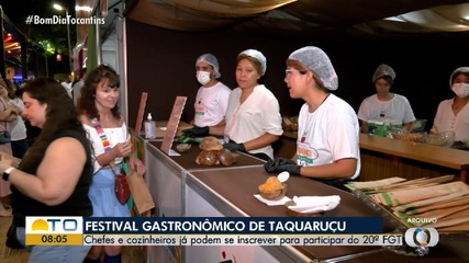 Festival Gastronômico de Taquaruçu abre inscrições para concurso culinário