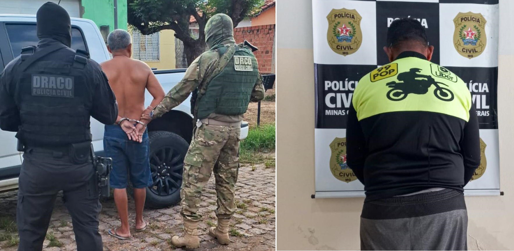 No Pará, dupla é presa por sequestrar e extorquir gerente e tesoureiro de banco; vítimas tiveram explosivos amarrados ao corpo
