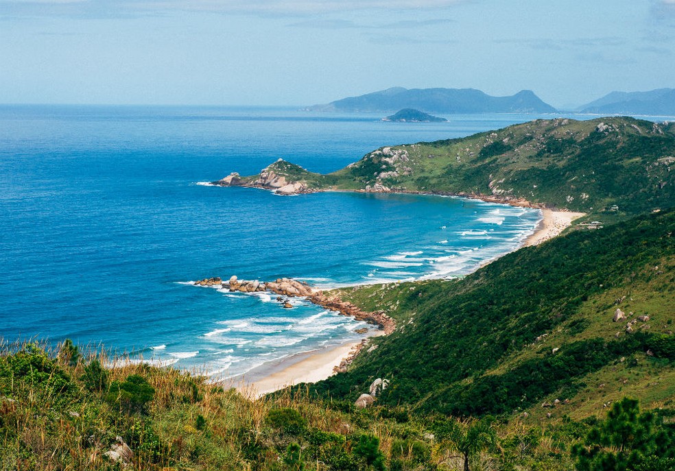 Trilha da praia da Galheta — Foto: Danilo Barretto/Divugação