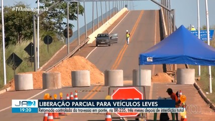 Ponte na BR-235 será parcialmente liberada para veículos leves