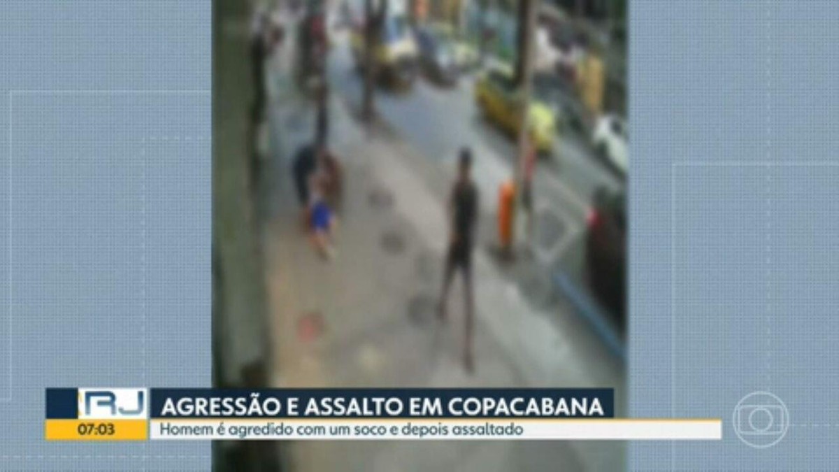 Dois são detidos por agressão e roubo a empresário em Copacabana