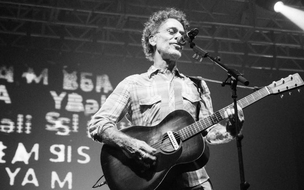 Nando Reis se apresenta em Brasília no Festival Rock Popular. — Foto: Redes Sociais