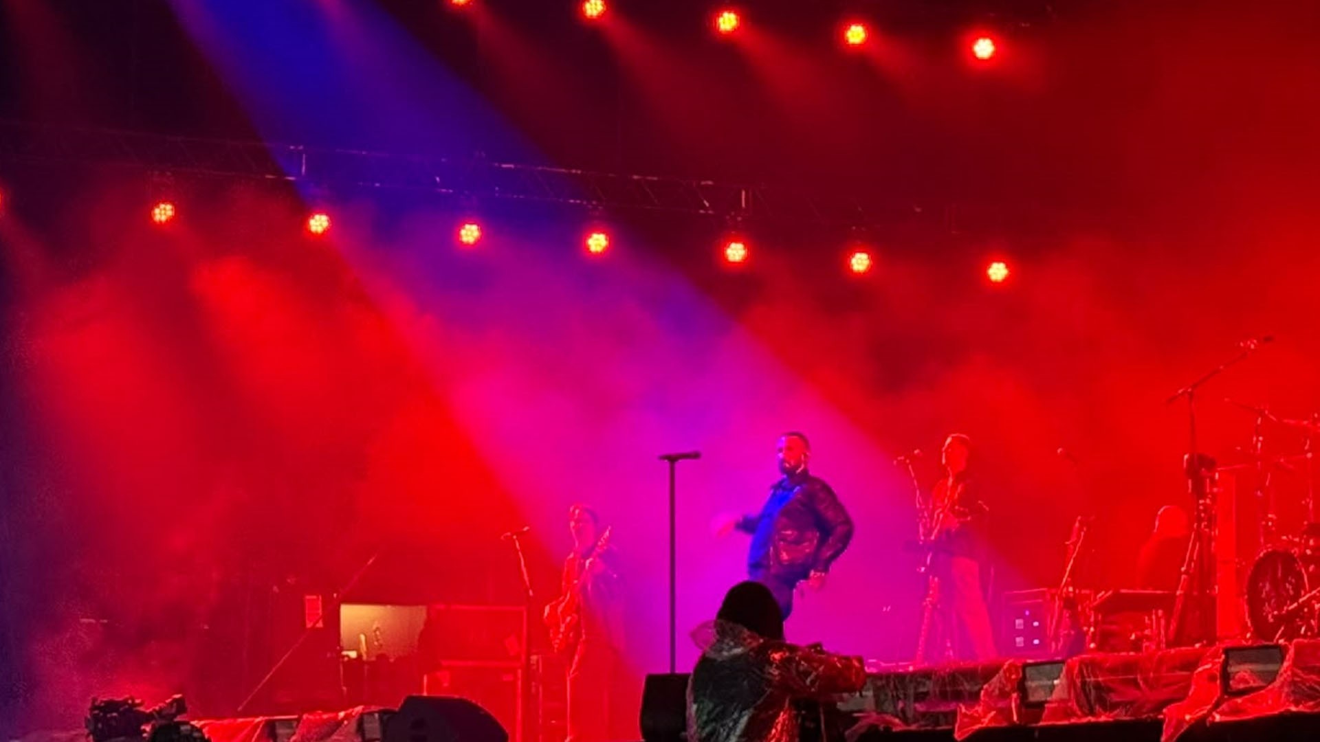 Maroon 5 em Rio Preto — Foto: Henrique Souza/g1