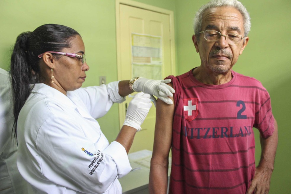 Campanha de vacinação contra gripe começou no MA — Foto: Divulgação/ SES
