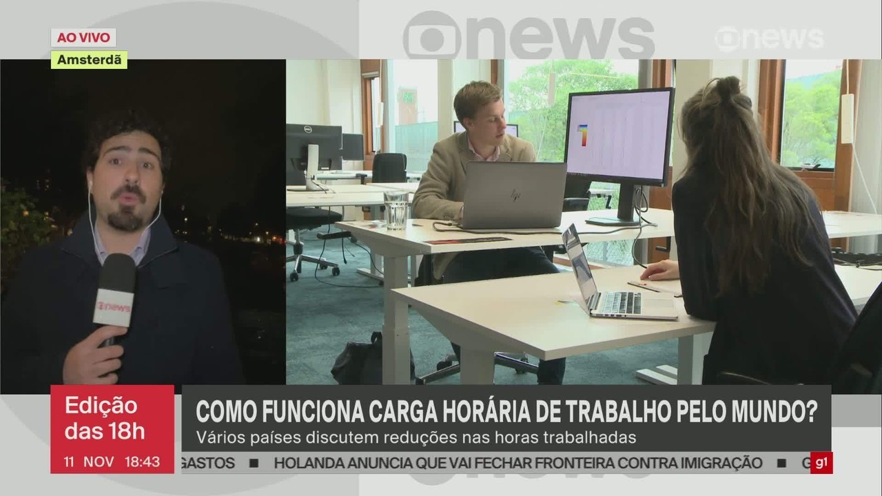 Escala 6x1: com 39 horas semanais, Brasil tem carga superior a EUA e Reino Unido, mas inferior a Índia e México, diz OIT