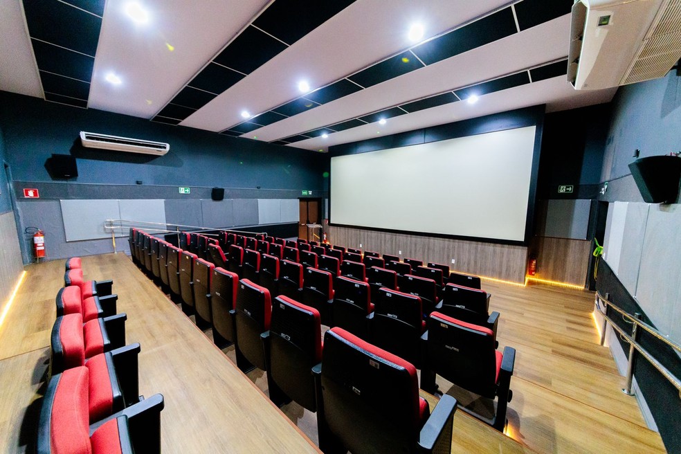 Cinema Walmir Almeida fica no Centro Cultural de Aracaju — Foto: Amós Araújo/Divulgação