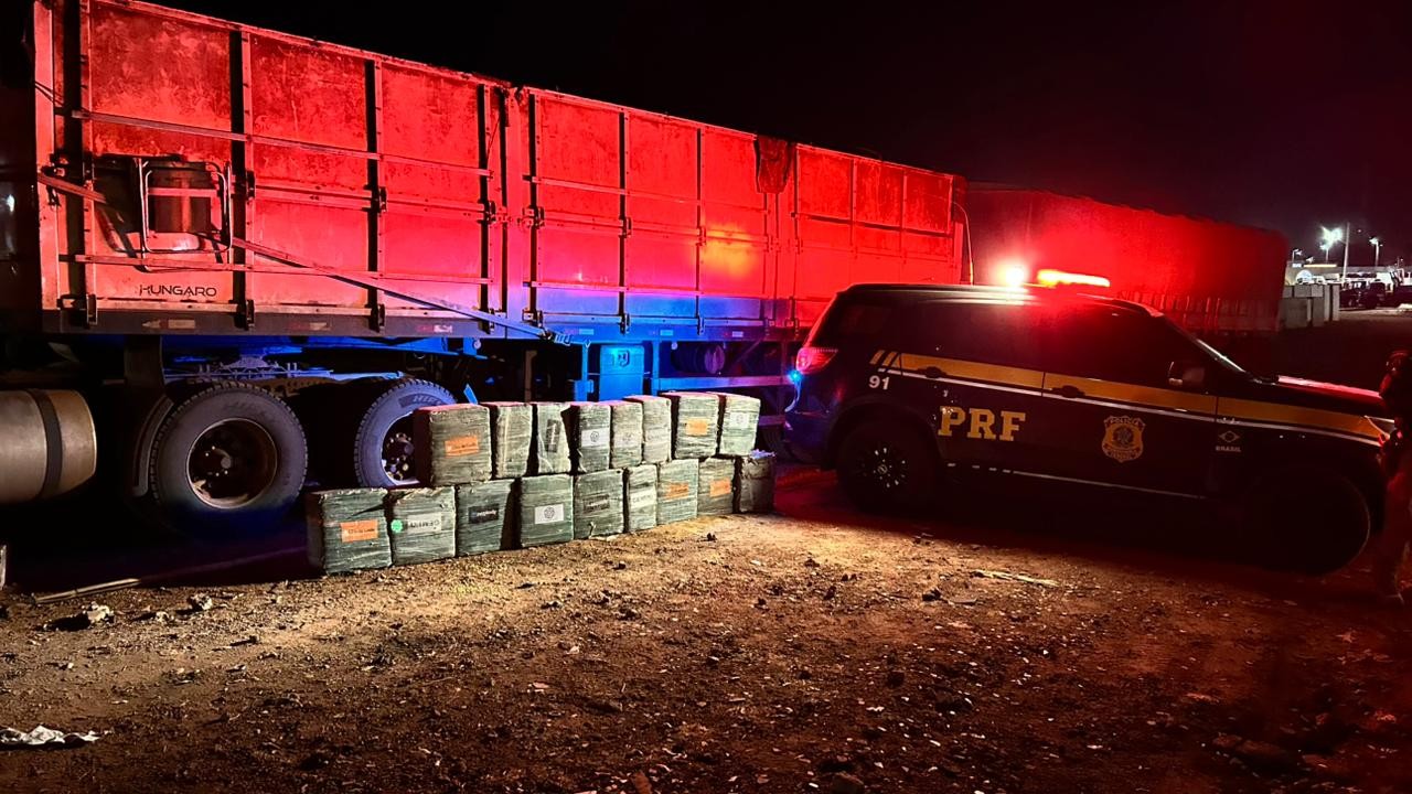 Apreensão de meia tonelada de cocaína em caminhão de milho marca operação no sul do Pará​‌​