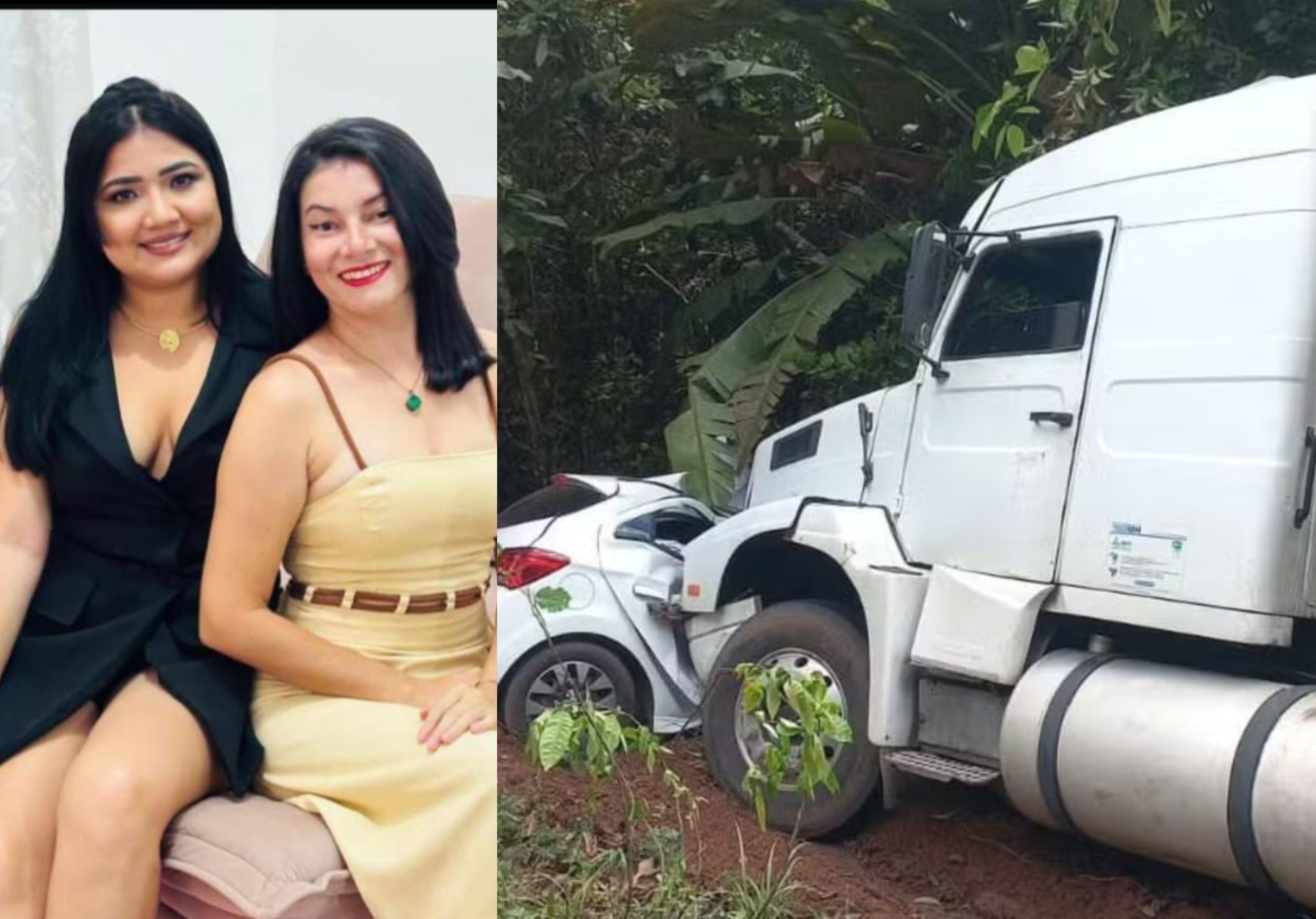 Vítimas de acidente com carreta eram amigas e morreram de traumatismo craniano e hemorragia intensa 