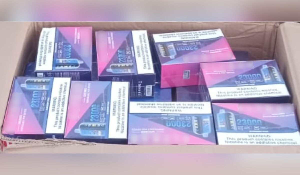 Polícia Militar intercepta comboio de carros e apreende cigarros eletrônicos e essências sem documentação fiscal no interior de SP