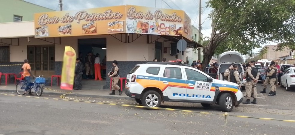 Bar onde o crime ocorreu — Foto: Vinicius Costa/Reprodução