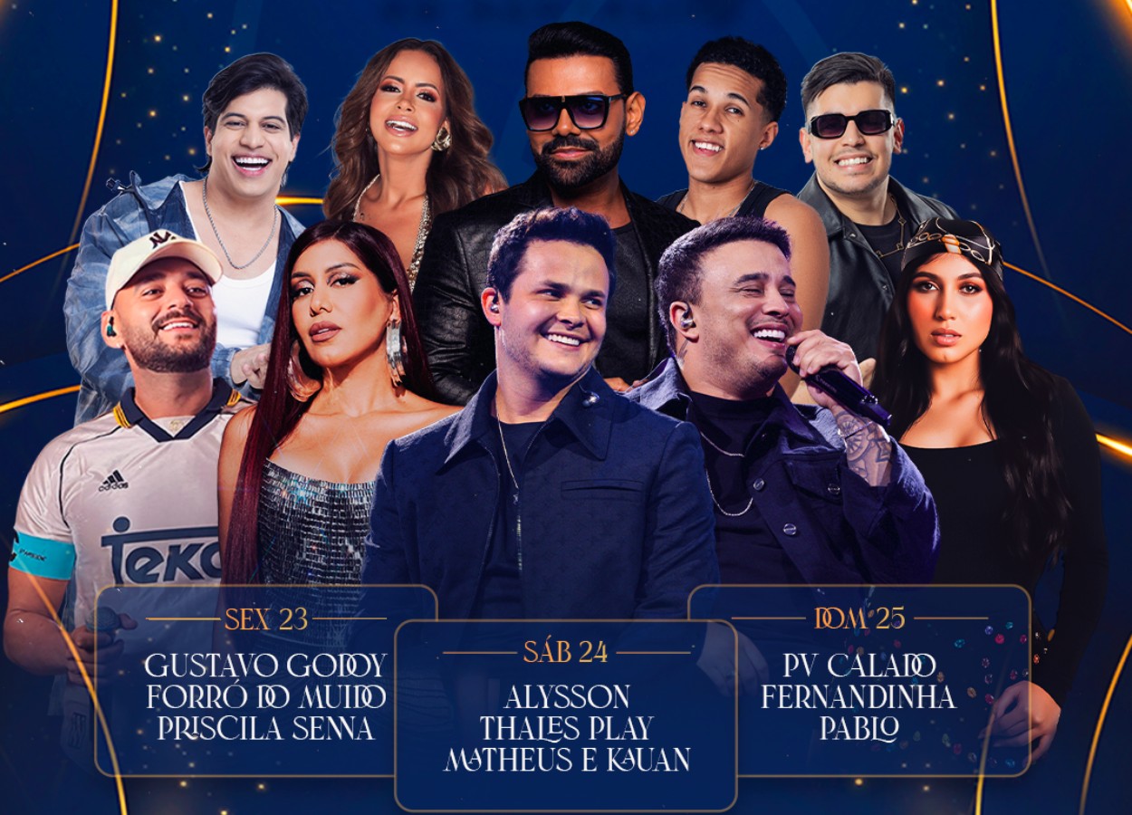 Festa de São Félix 2026 terá shows de Matheus e Kauan, Pablo e Priscila Senna; veja programação