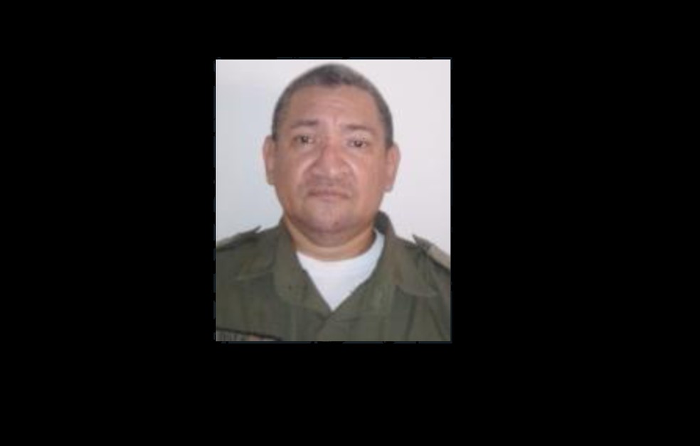 Cabo Batista - Policial Militar morre em colisão de viatura com caminhão e moto, no rodoanel de Teresina — Foto: Reprodução