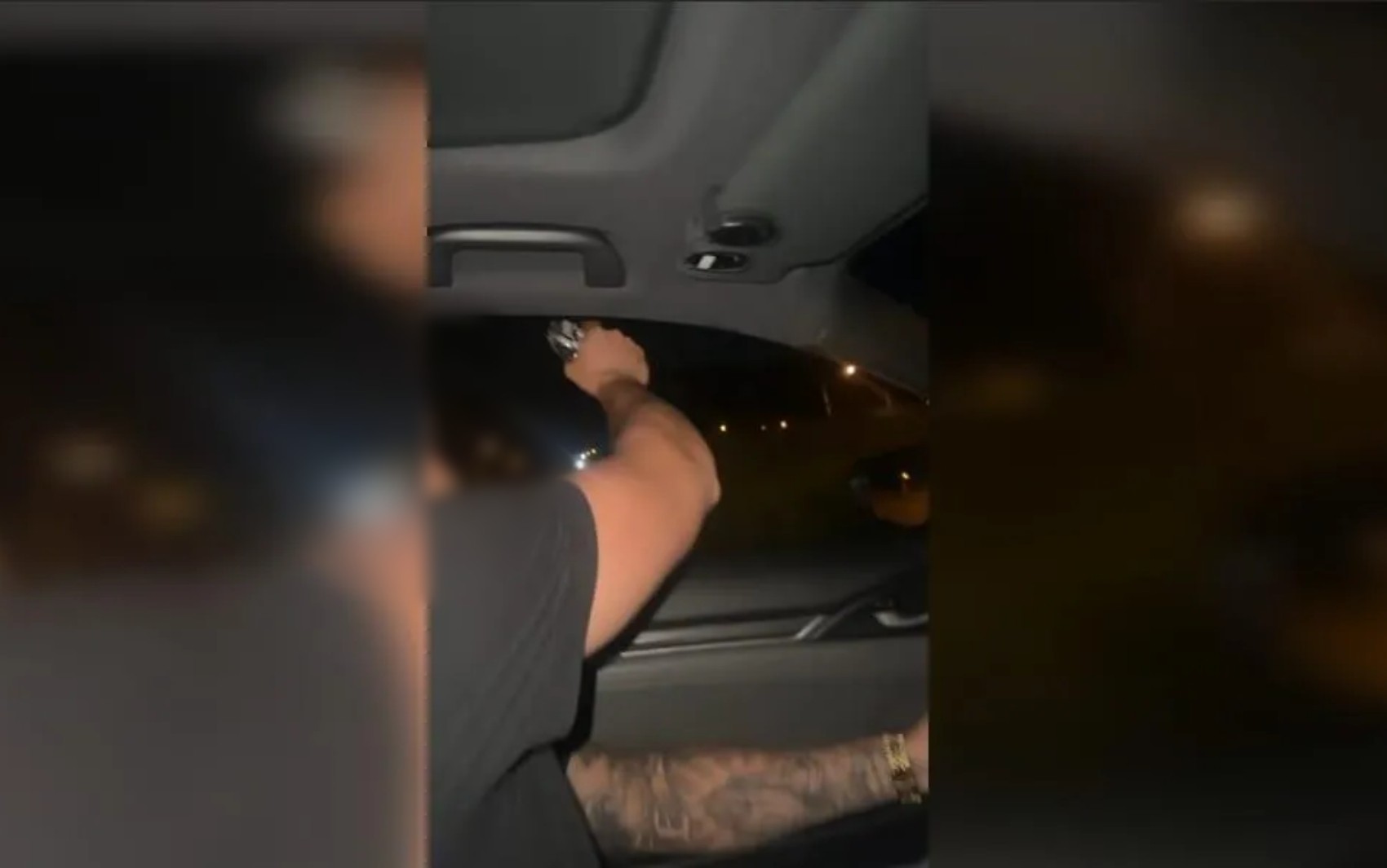 CAC é preso após atirar com pistola de dentro de carro no meio de rua em Goiânia; vídeo