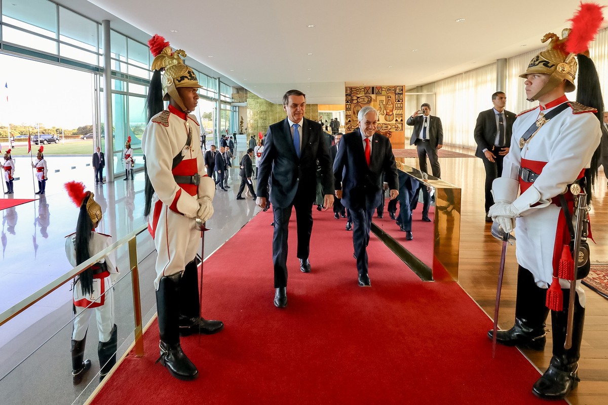 Presidente de Chile se reúne con Bolsonaro en residencia oficial del Palacio de la Alvorada |  política
