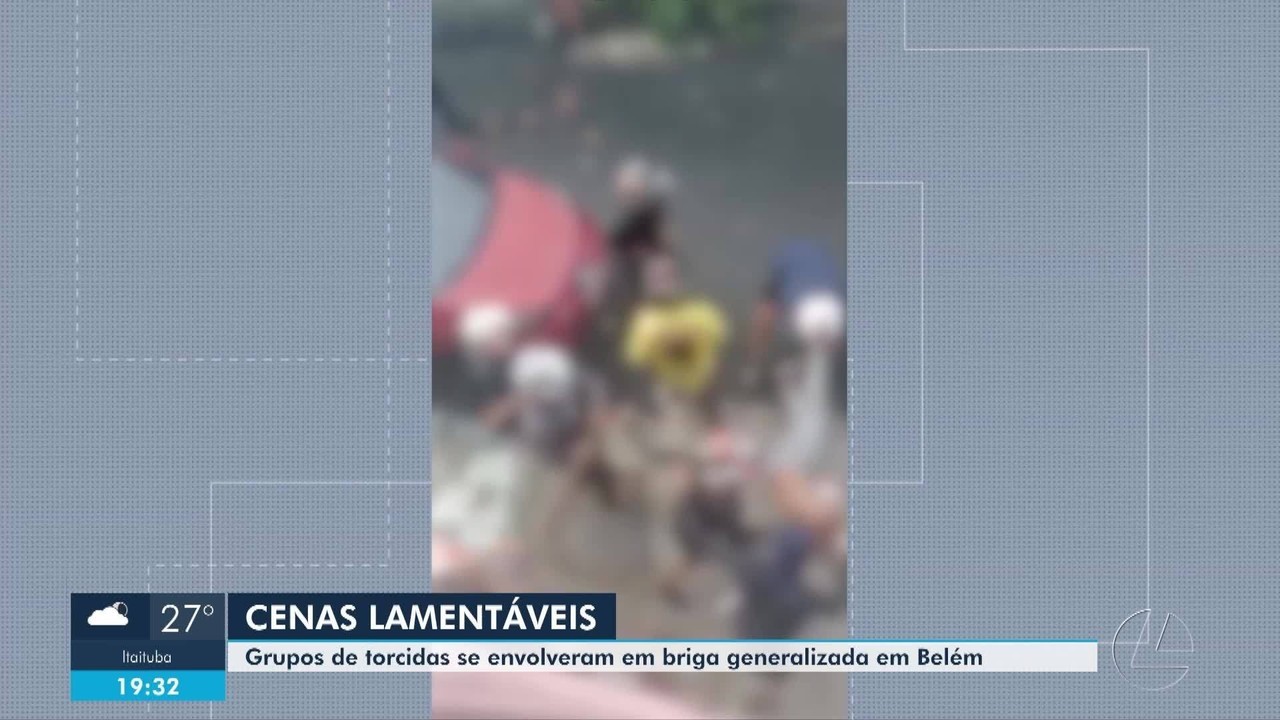 Confronto entre torcidas termina com espancamento em Belém