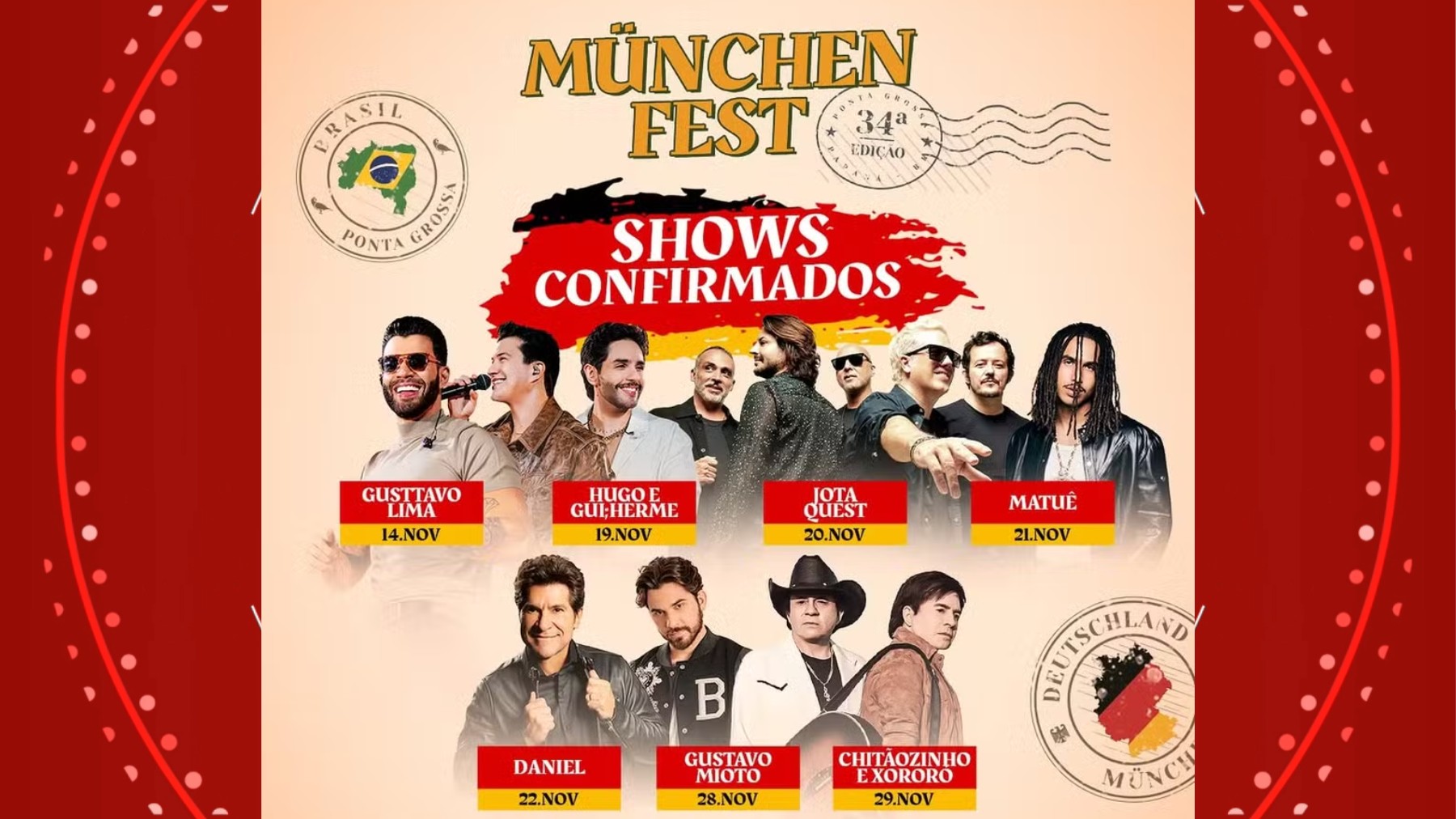 Münchenfest 2025: veja como comprar ingressos com desconto para a Festa Nacional do Chope Escuro